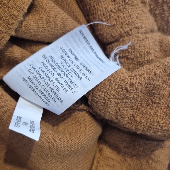 Madewell Women's Tan Wrap Sweater - Picture 5 of 5